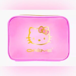 The Crème Shop x Sanrio Hello Kitty Perfect Pink Beauty Travel Case Translucent